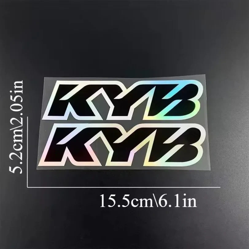 KYB Motorcycle Fork Stickers