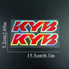 KYB Motorcycle Fork Stickers