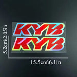 KYB Motorcycle Fork Stickers