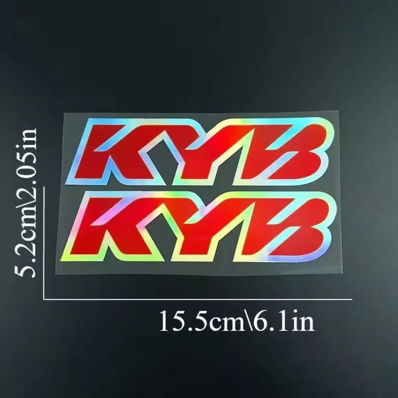KYB Motorcycle Fork Stickers