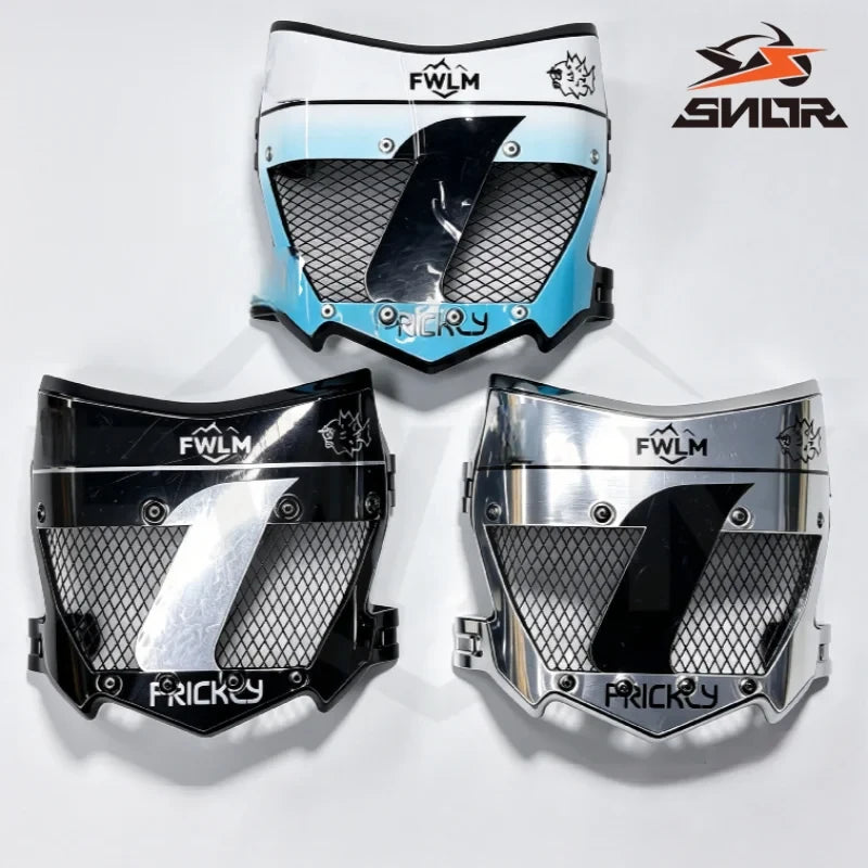 Vented Motorcycle License Plate Guard