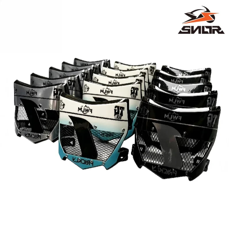 Vented Motorcycle License Plate Guard