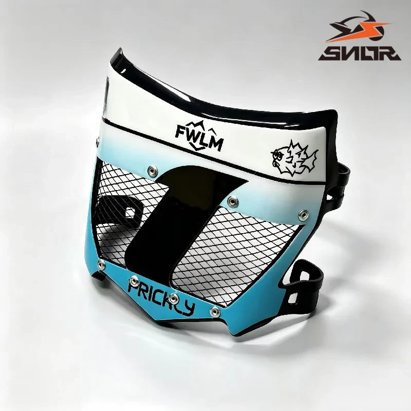 Vented Motorcycle License Plate Guard