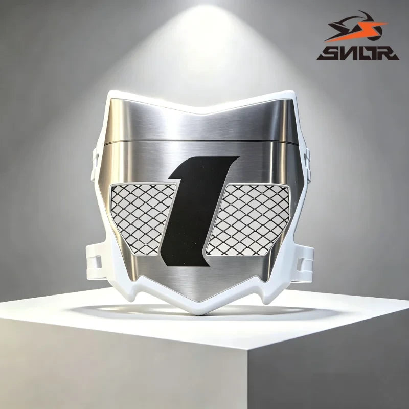 Vented Motorcycle License Plate Guard