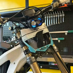 Vented Motorcycle License Plate Guard