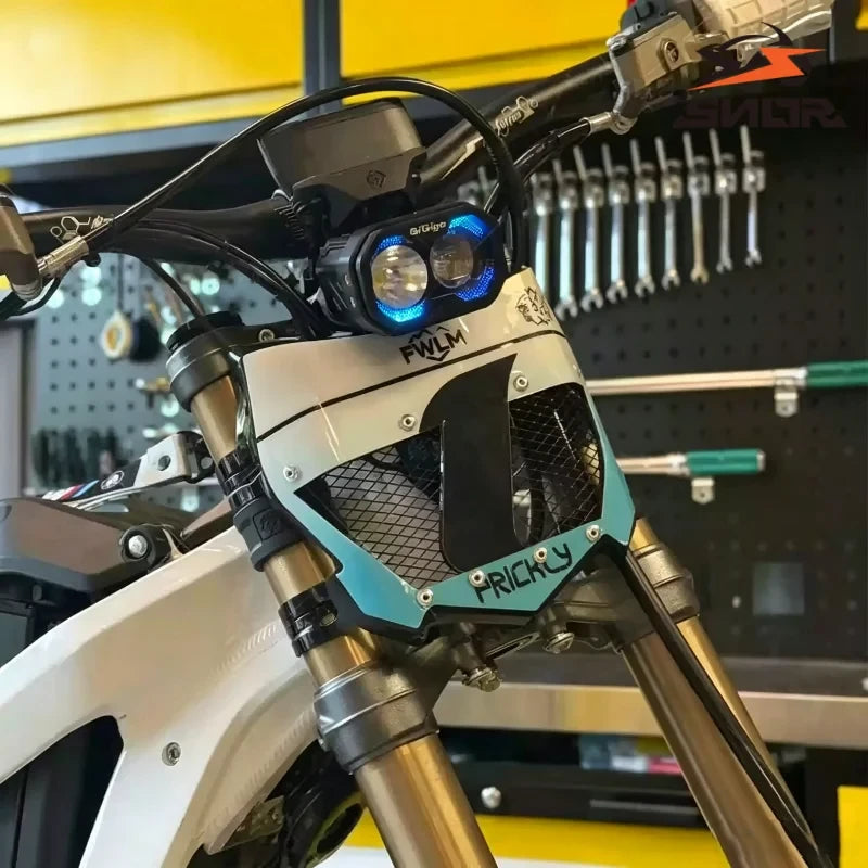 Vented Motorcycle License Plate Guard