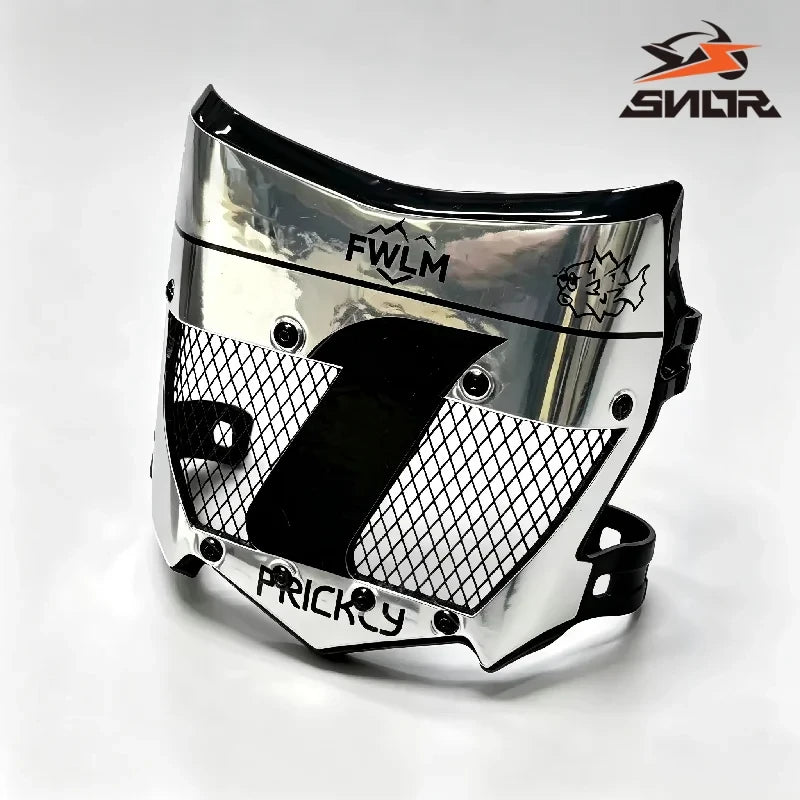 Vented Motorcycle License Plate Guard